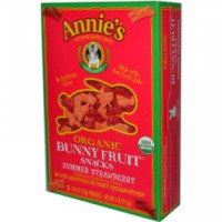 Желейный мармелад со вкусом клубники Annie's Homegrown "Organic Bunny Fruit Snacks"