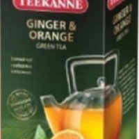 Чай зеленый Teekanne "Имбирь-апельсин"