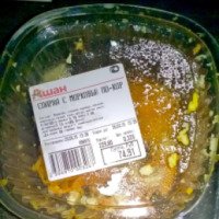 Салат Auchan "Спаржа с морковью по-корейски"