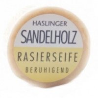 Мыло для бритья Haslinger Sandalwood