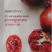 Тканевая маска для лица Innisfree Pomegranate