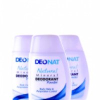Дезодорант-порошок DeoNat для тела минеральный