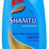 Шампунь Shamtu Volume Plus с экстрактом дрожжей для очень тонких волос