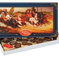 Набор шоколадных конфет Красный октябрь "Русь-тройка"