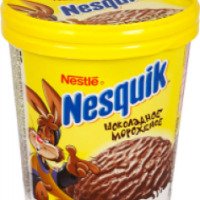 Мороженое шоколадное Nestle "Nesquik"