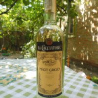 Вино белое сухое La Cacciatora Pinot Grigio