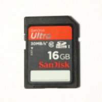 Карта памяти SanDisk Ultra 16Gb