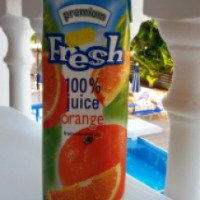 Сок апельсиновый 100% premium Fresh