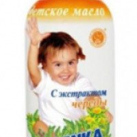 Детское масло с экстрактом череды "Alenka"