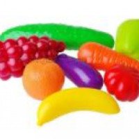 Набор пластиковых фруктов и овощей Орион