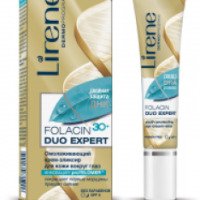 Омолаживающим крем-эликсир для кожи вокруг глаз Lirene Folacin Duo Expert 30+