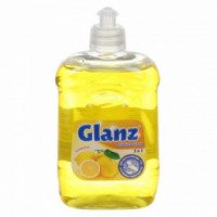 Средство для мытья посуды, рук, кухонных поверхностей Glanz 3 в 1 с глицерином лимон