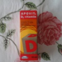 Витамины Takeda Apovit D3