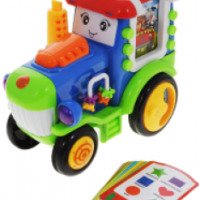 Развивающая игрушка веселый трактор "Умный Я"