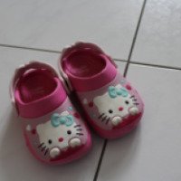 Кроксы детские Hello Kitty