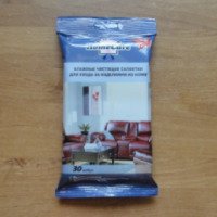 Влажные чистящие салфетки для ухода за изделиями из кожи HomeCare