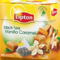 Чай Lipton Vanilla & Caramel