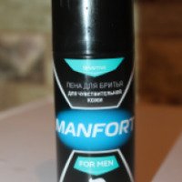 Пена для бритья Manfort для чувствительной кожи