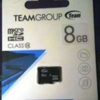 Карта памяти Team MicroSDHC 8GB Class 10