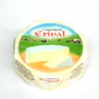 Белый мягкий сыр с плесенью Camembert Erival