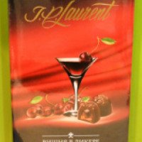 Конфеты шоколадные Янсен J.P. Laurent "Вишня в ликере"