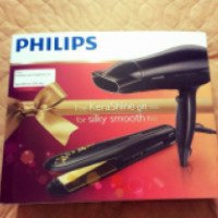 Набор для ухода за волосами Philips "The kerashine gift set for silky smooth hair"