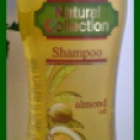Шампунь Natural Collection с миндальным маслом для сухих и ослабленных волос