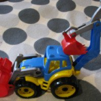 Игрушка Технок "Трактор с двумя ковшами"