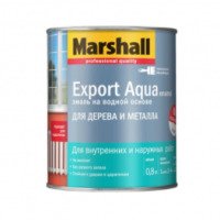 Эмаль на водной основе Marshall Export Aqua