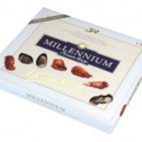Шоколадные конфеты Millennium "Истории океана" с ореховым пралине