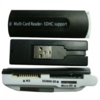 Картридер Multi-Card Reader SDHC support