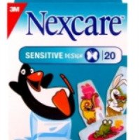 Пластырь детский Nexcare Sensitive Kids