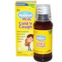 Средство для устранения симптомов простуды для детей Hylan's Cold in Cough