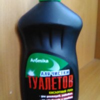 Кислородный гель для чистки туалетов Aromika de luxe