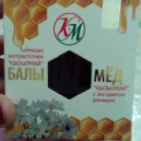 Мед "Кызылмай" с экстрактом ромашки