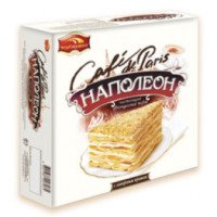 Торт Черемушки слоеный "Наполеон"