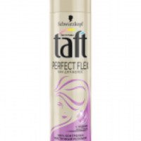 Лак для волос Taft Perfect Flex с жидким эластином