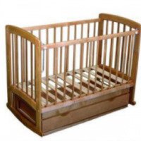 Кровать деревянная детская Лескоммебель "Лиза"