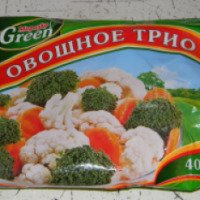 Замороженные овощи Морозко Green "Овощное трио"