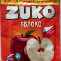 Растворимый фруктовый напиток Zuko со вкусом яблоко