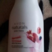 Йогуртовый лосьон для тела Avon Naturals "Лесные ягоды и гранат"