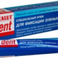 Специальный крем для фиксации зубных протезов LACALUT dent