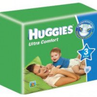 Детские подгузники Huggies Ultra Comfort