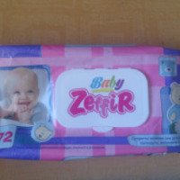 Салфетки влажные для детей Zeffir Baby с экстрактом ромашки и календулы