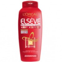 Шампунь L'Oreal elseve Цвет и Блеск для окрашенных волос