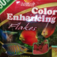 Корм для рыб Aqvav Color Enhancing Flakes