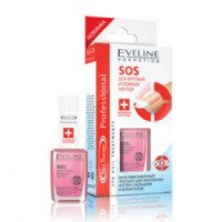 Средство Eveline Cosmetics SOS для мягких тонких и расслаивающихся ногтей