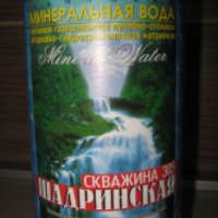 Минеральная вода Шадринская