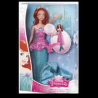 Кукла Mattel Disney Princess Ариэль (превращается из русалочки в принцессу)