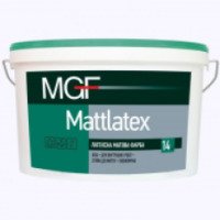 Краска латексная интерьерная MGF Mattlatex